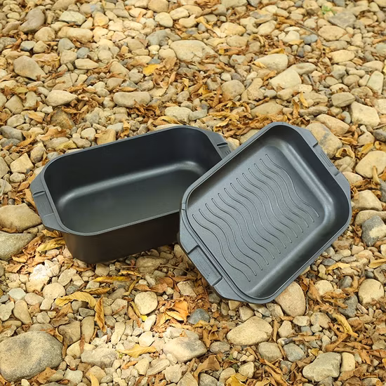 Juego de utensilios de cocina de aluminio antiadherentes para electrodomésticos de cocina de fabricación en fábrica